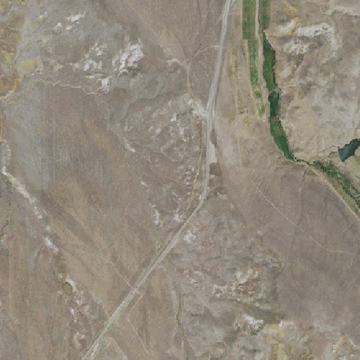 Aerial imagery of Wild Horse Spring, ID