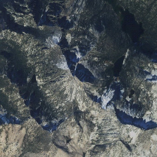Aerial imagery of Aggipah Mountain, ID