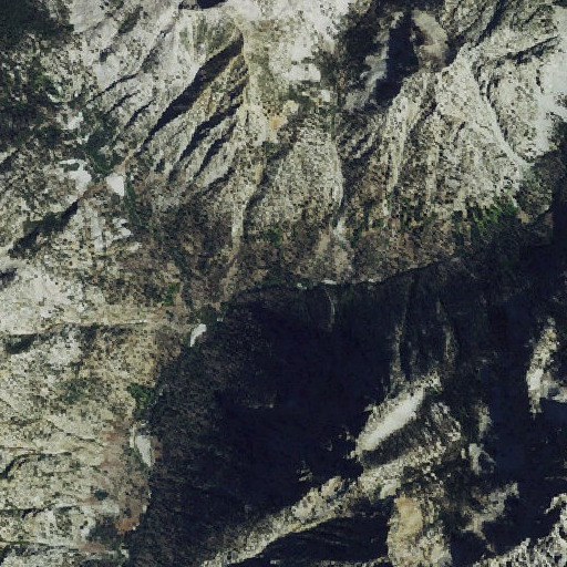 Aerial imagery of Billy Creek, ID