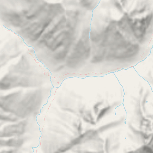 OpenStreetMap map of Billy Creek, ID