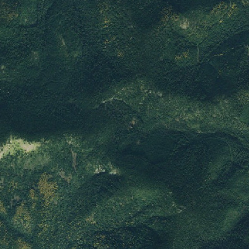 Aerial imagery of Boulder Meadows, ID