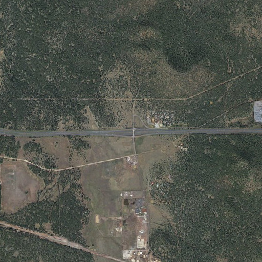 Aerial imagery of Garland Interchange, AZ