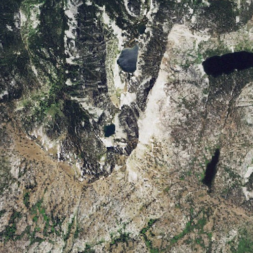 Aerial imagery of Buffalo Hump, ID