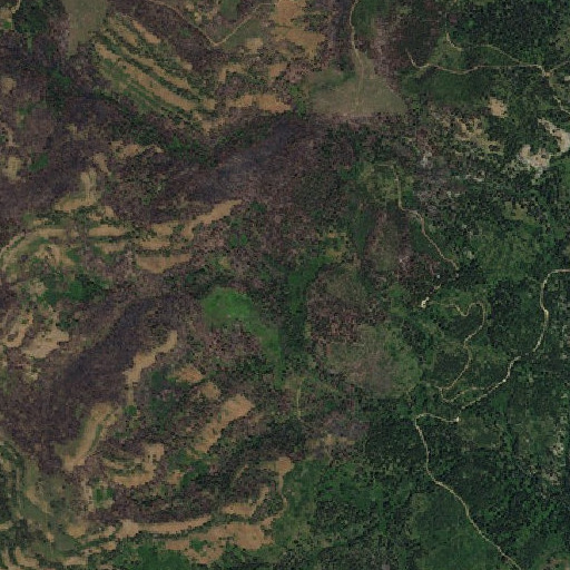Aerial imagery of Calamity Meadows, ID