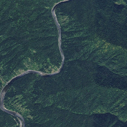 Aerial imagery of Cat Creek, ID