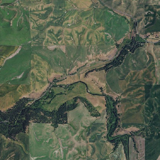 Aerial imagery of Cedar Creek, WA