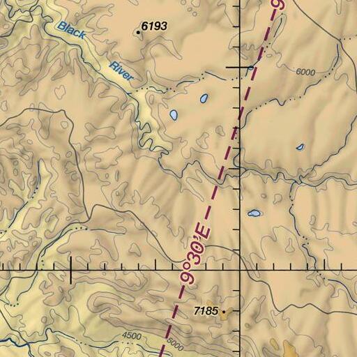 FAA VFR chart of Deer Creek, AZ