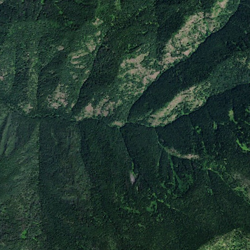 Aerial imagery of Copper Creek, ID