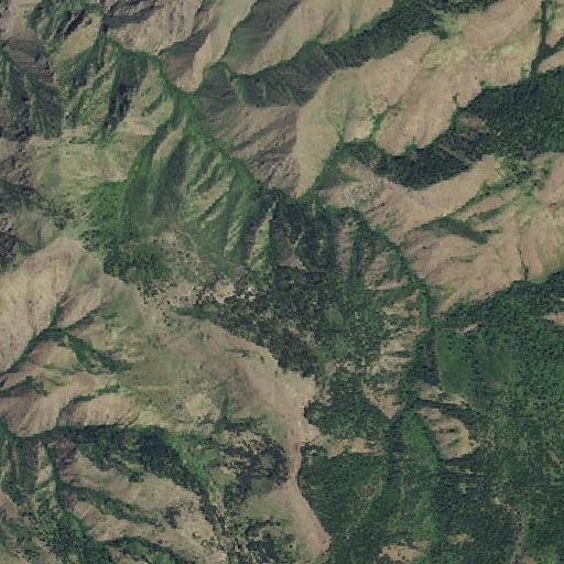 Aerial imagery of Elk Horn Spring, ID