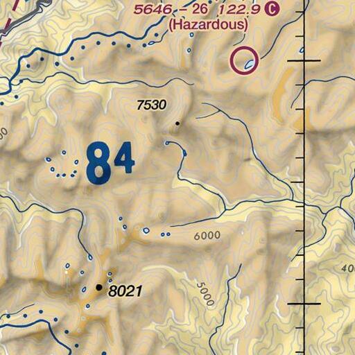 FAA VFR chart of Heath Creek, ID