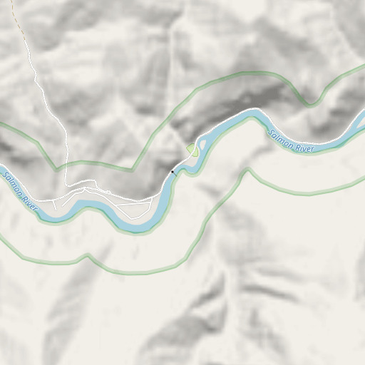 OpenStreetMap map of Lake Creek, ID