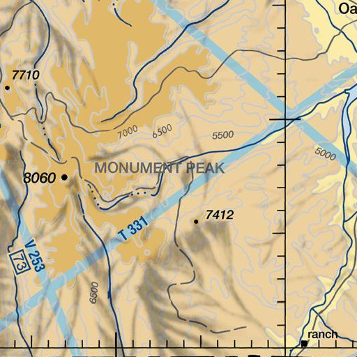 FAA VFR chart of Mabey Spring Number 2, ID