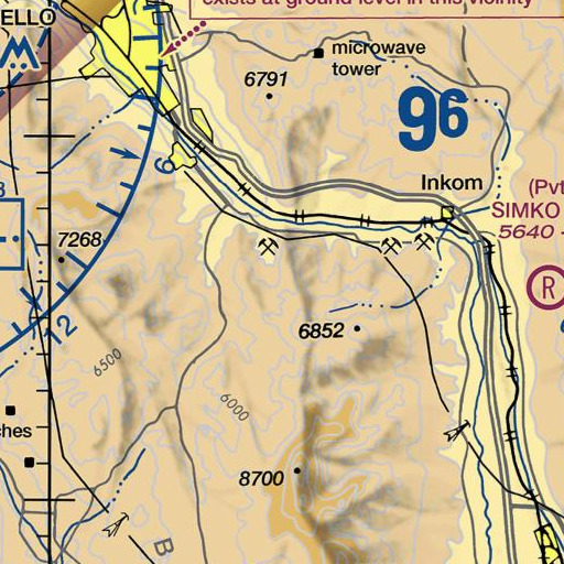 FAA VFR chart of Munn Spring, ID