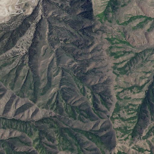 Aerial imagery of Munn Spring, ID