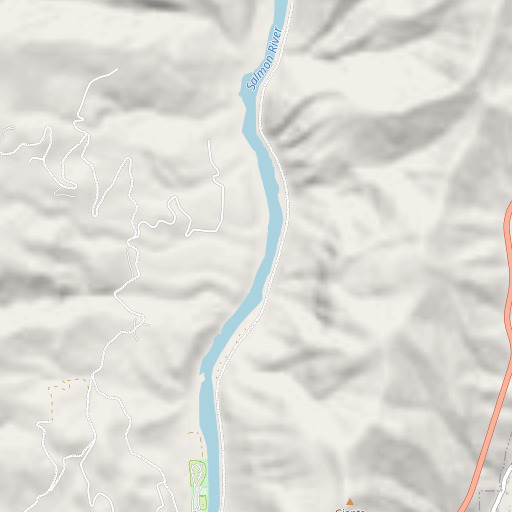 OpenStreetMap map of Otto Creek, ID