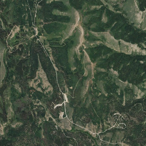 Aerial imagery of Pike Mountain Spring, ID