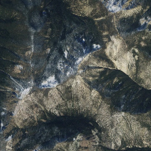 Aerial imagery of Pyramid Point, ID