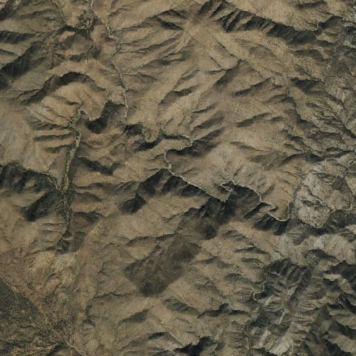Aerial imagery of Turkey Spring, AZ