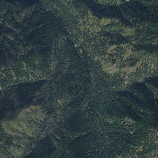 Aerial imagery of Queen Creek, ID