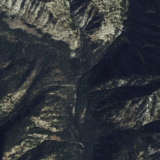 Aerial imagery of Ross Fork, ID