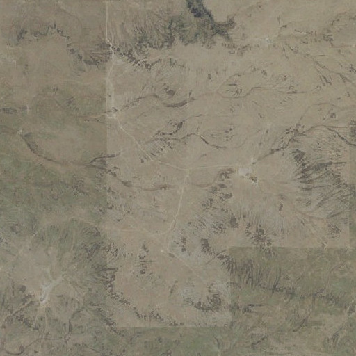 Aerial imagery of Slaters Flat, ID