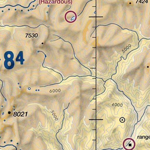 FAA VFR chart of Sled Creek, ID