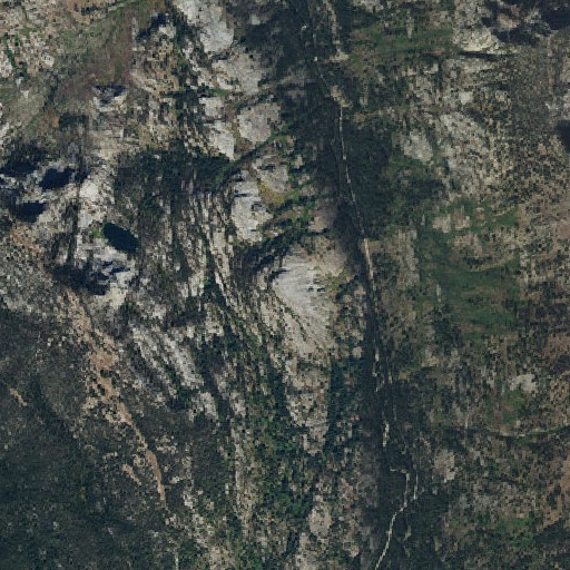 Aerial imagery of Slick Rock, ID