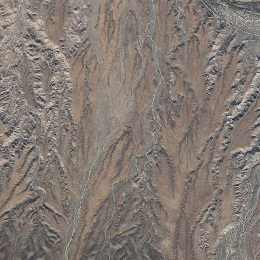Aerial imagery of Dewey Flat Dam, AZ
