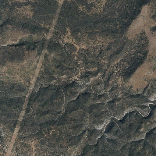 Aerial imagery of Asbestos Spring, AZ