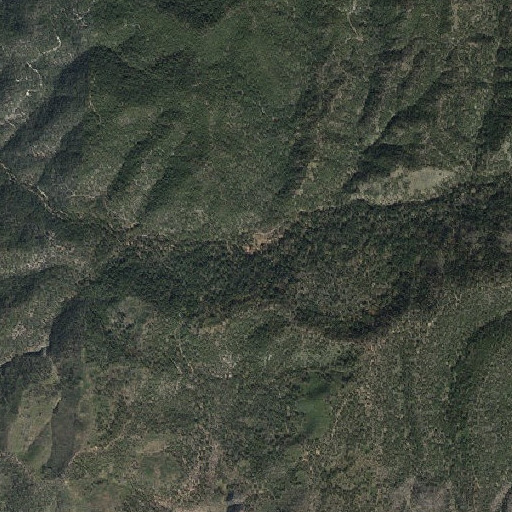 Aerial imagery of Clay Spring, AZ