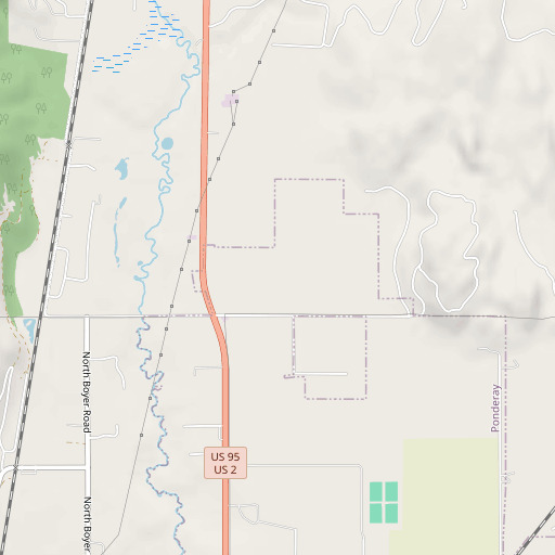OpenStreetMap map of Bronx Substation, ID