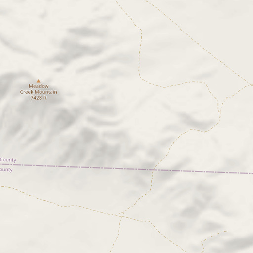 OpenStreetMap map of Moses Pass, ID