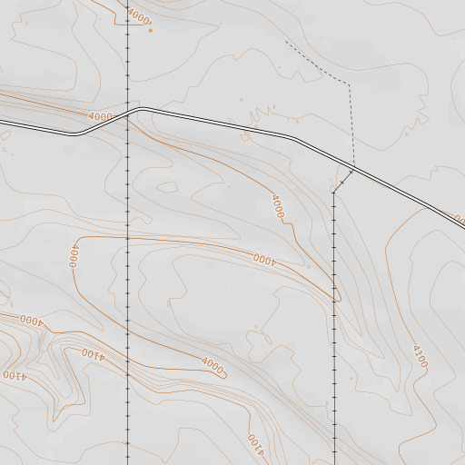 OpenTopoMap map of Bruneau Desert, ID