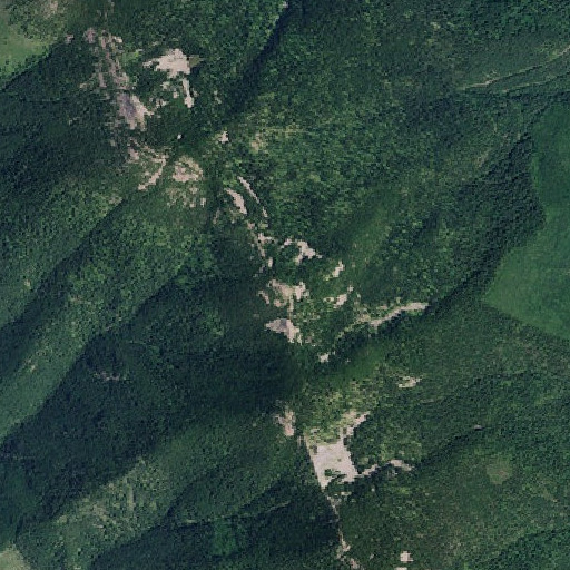 Aerial imagery of Sentinel Peak, ID