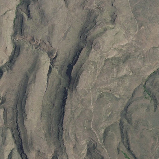 Aerial imagery of Sugarloaf, ID