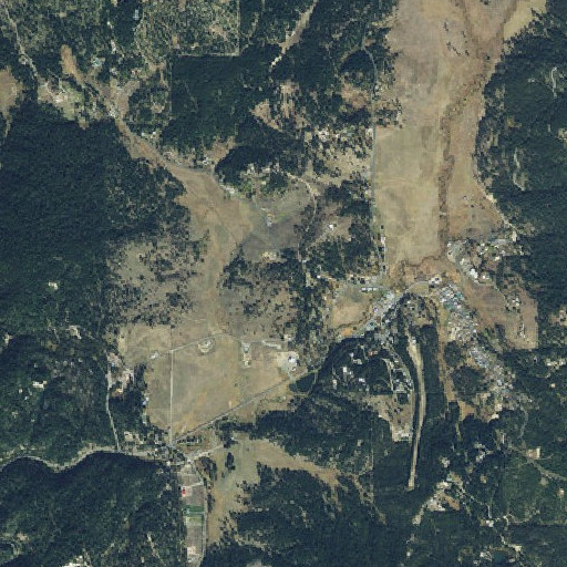 Aerial imagery of Sweeny Hill, ID