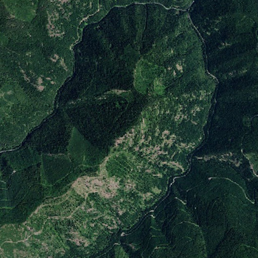 Aerial imagery of Dominion Point, ID