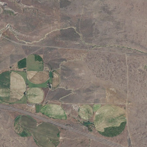 Aerial imagery of Gopher Knoll, ID