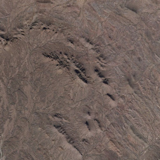 Aerial imagery of Dixie Peak, AZ