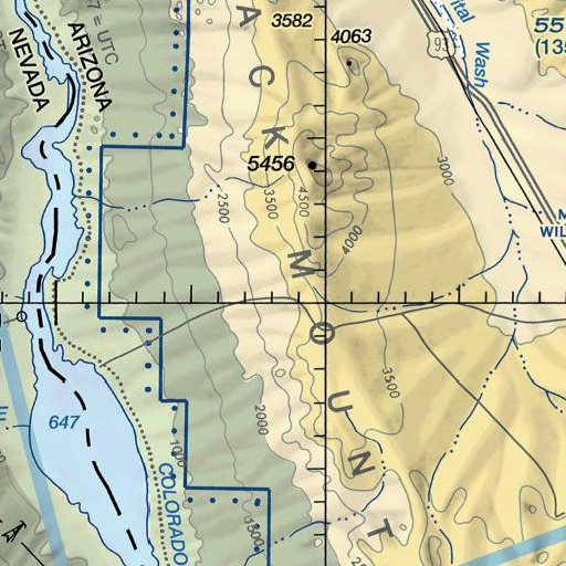 FAA VFR chart of Dixie Queen Mine, AZ