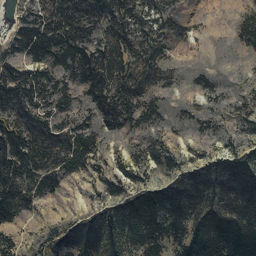 Aerial imagery of Pine Summit, ID
