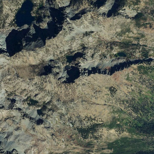 Aerial imagery of The Goblin, ID