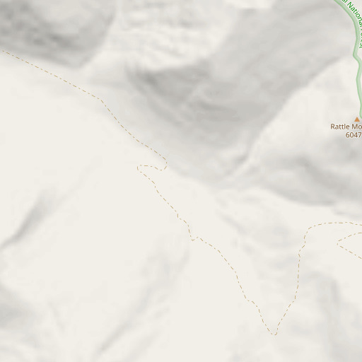 OpenStreetMap map of Button Creek, ID