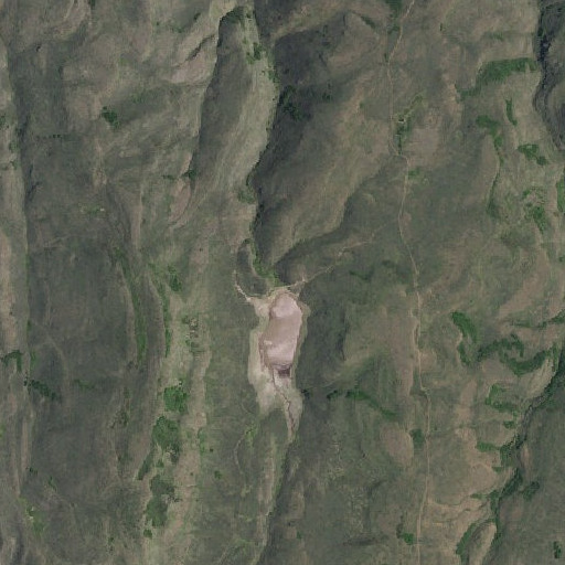 Aerial imagery of Williams Dam, ID