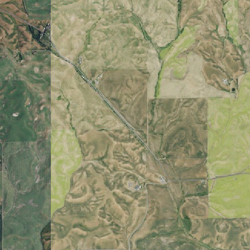 Aerial imagery of Cove, ID