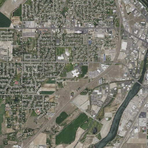 Aerial imagery of Continuation School-Alternate School, ID