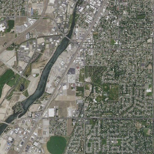 Aerial imagery of Development Workshop, Incorporated, ID