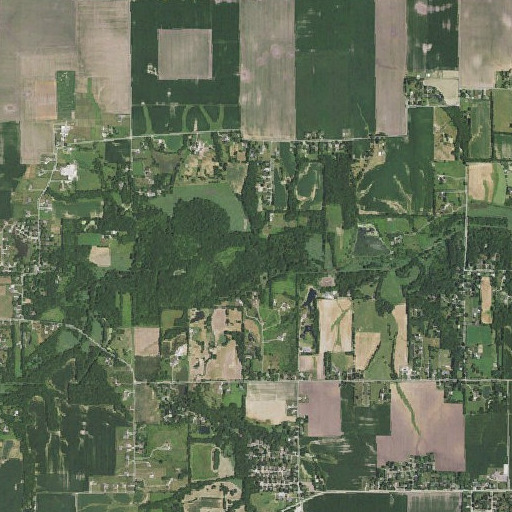 Aerial imagery of Archer Creek, IL