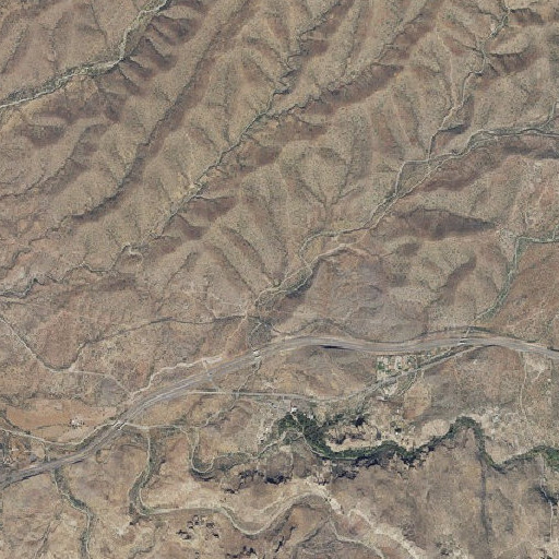 Aerial imagery of Lower Railroad Spring, AZ