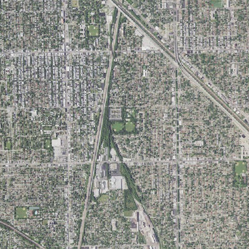 Aerial imagery of Avalon Park, IL